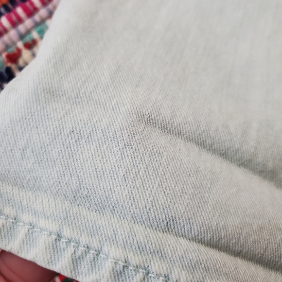 7 For All Mankind Button Fly Denim Relaxed Cotton Denim Jeans Women's Size 28 - Picture 8 of 9